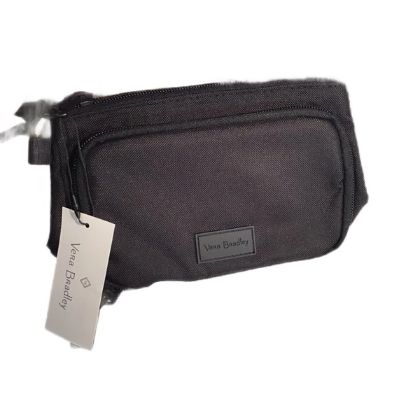 Vera Bradley Compact Zip Around Multipurpose Organizer BLACK NWT - Picture 5 of 5